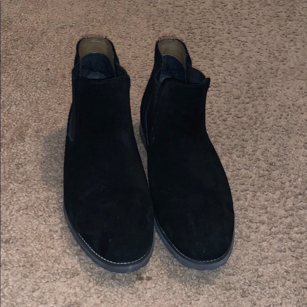 Clean Black chukka boots, Call it spring..